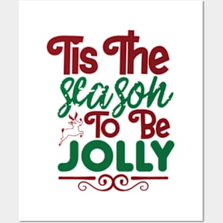 Tis the season to be jolly Posters and Art